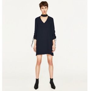 ZARA | chocker dress